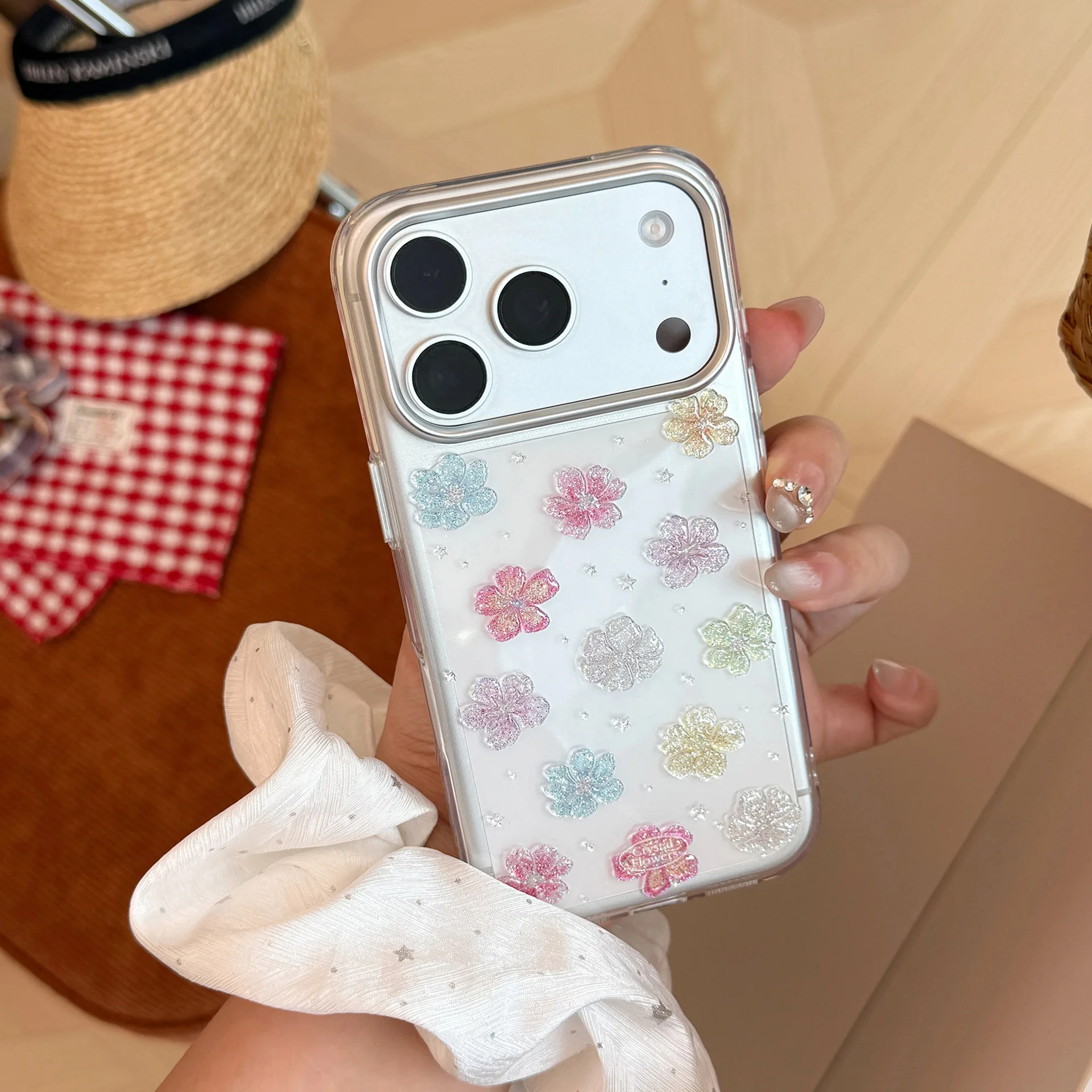 Luxury Full Screen Glitter Col - Apple Iphone 15 recension och pris