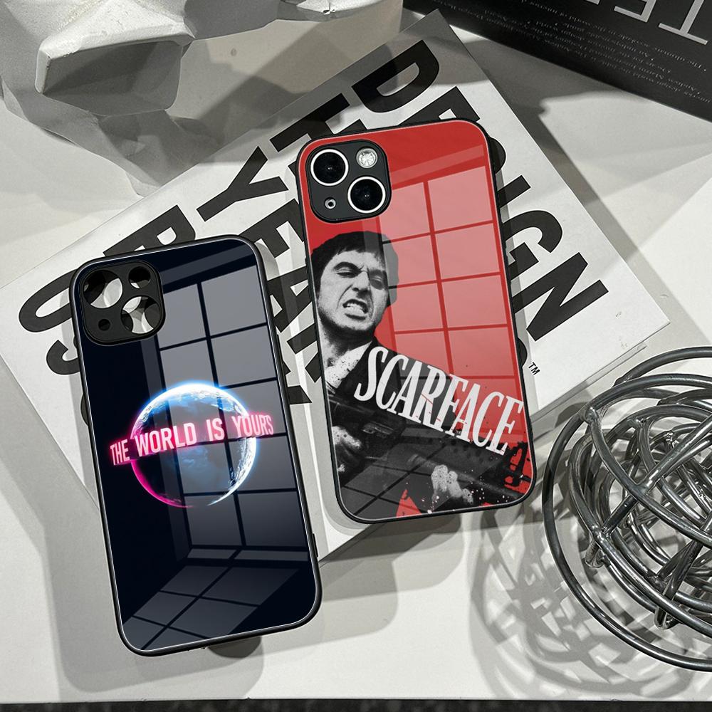 S-Scarface 1983 Pacino Movie P - Apple Iphone 15 recension och pris